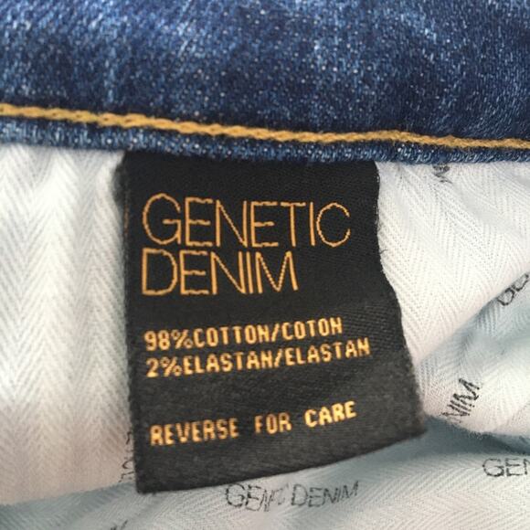 Genetic Distressed Cuffed Denim Shorts 27 - Picture 7 of 7